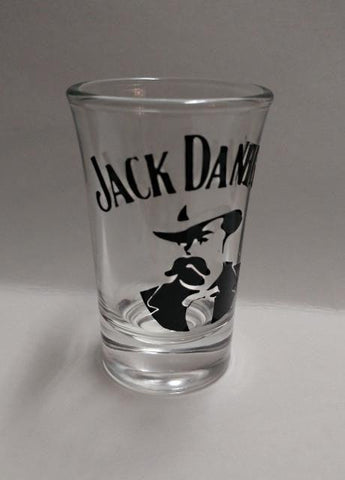 JACK DANIEL'S SHOT GLASS TRAVEL SET